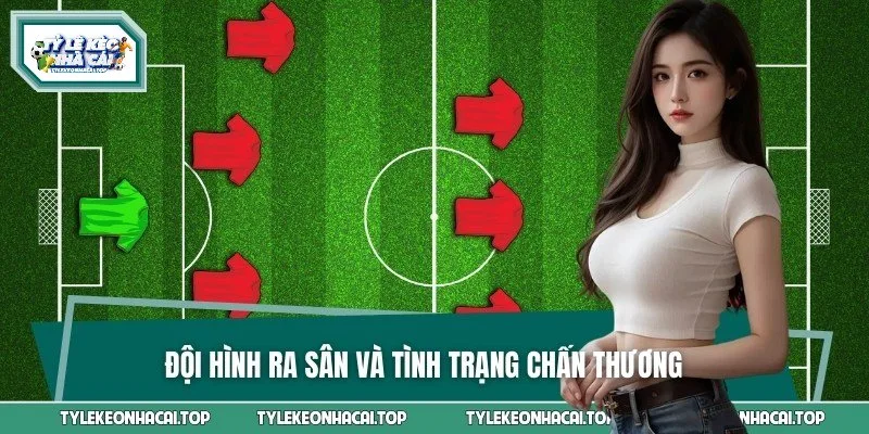 Đội hình ra sân ảnh hưởng trực tiếp đến biến động kèo